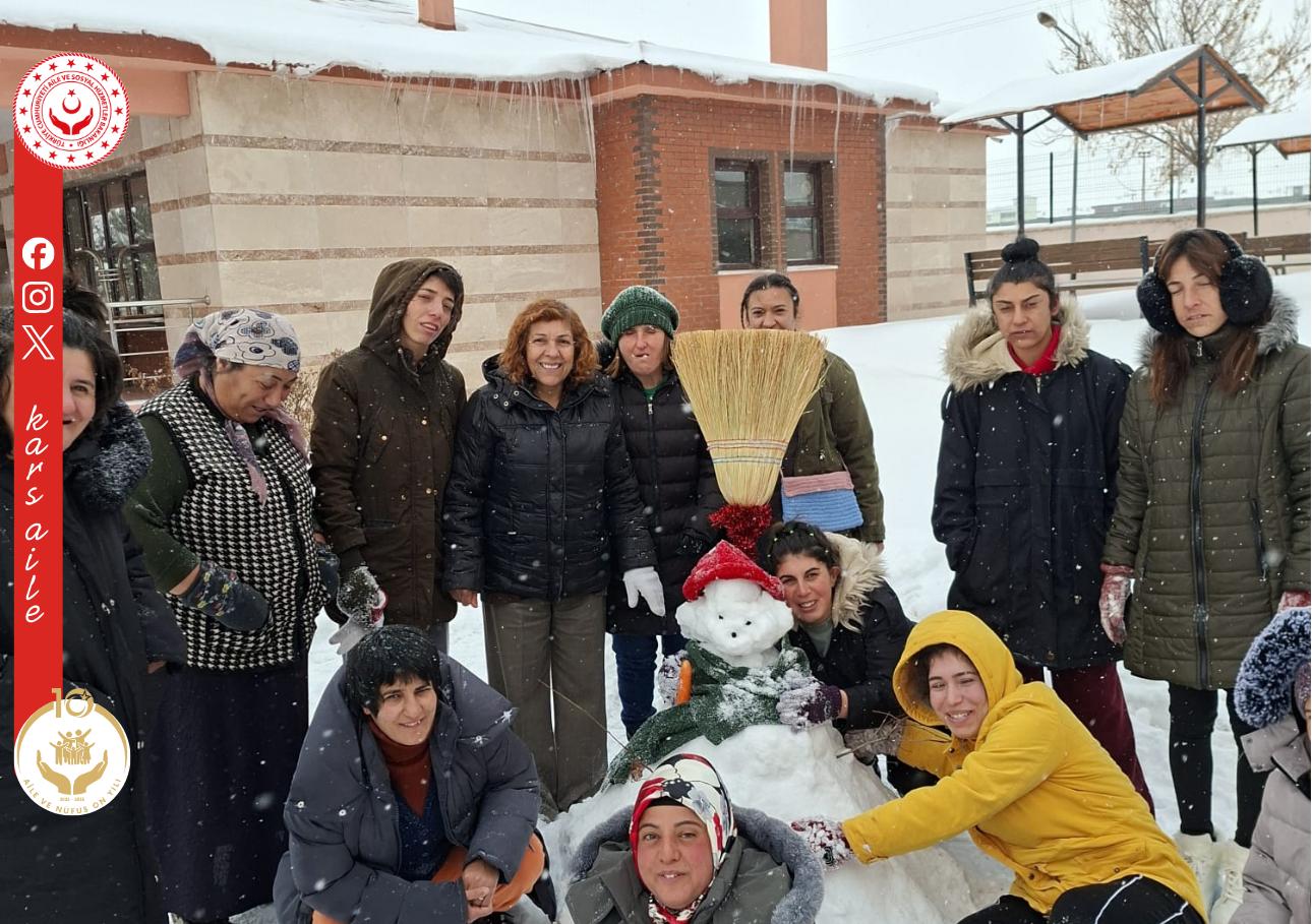 📍 Özel Gereksinimli Bireylerle Kar Eğlencesi 