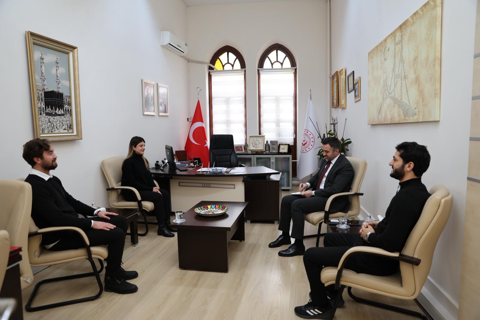 İl Müdürümüz Sn. Ömer TURAN, Personellerimizle Randevusuz Görüşmeler Gerçekleştirmeye Devam Etmektedir