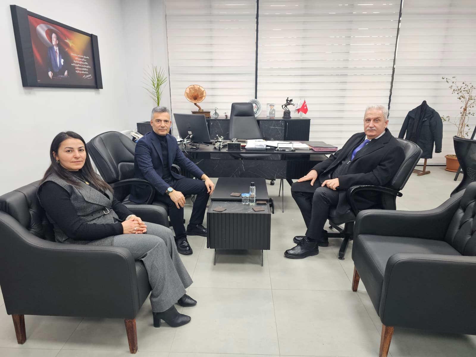 Bafra Sosyal Yardımlaşma ve Dayanışma Vakfı Müdürlüğüne Ziyaret