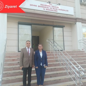 İl Müdürümüz Sayın Emine BÖÇKÜN, Çevre, Şehircilik ve İklim Değişikliği İl Müdürü Sayın Kadir KANDEMİR’i makamında ziyaret etti. - fotoğraf 1