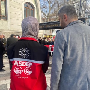 Kıbrıs Gazimiz Merhum Sami ŞEN’in Cenaze Törenine Katılım Sağladık - fotoğraf 1