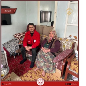 "Evinde Yalnız Yaşayan Yaşlı Vatandaşlara Ziyaret" kapsamında İlimizde yalnız yaşayan yaşlılarımızı ziyaret ettik. - fotoğraf 4