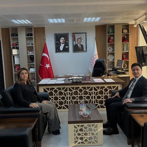 İl Müdürümüz Sayın Emine BÖÇKÜN, Kaymakam Adayı Sayın Uğur ÇİFTÇİ’yi Makamında Ağırladı - fotoğraf 1