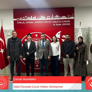 Balıkesir Çocuk Hakları Komitemiz tarafından, Cumhuriyet Başsavcımız Sayın Abdülkadir AKIN'a Ziyaret Gerçekleştirildi - fotoğraf 1