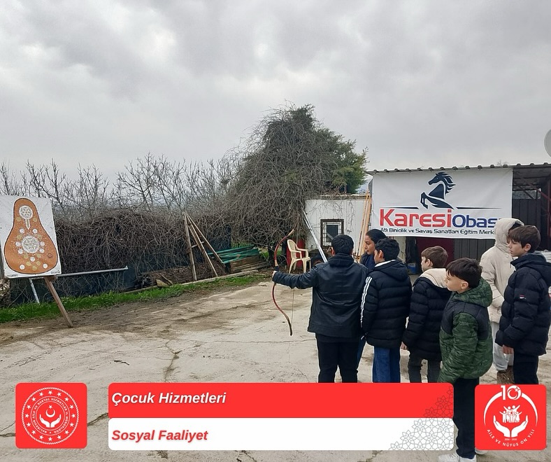 Koruma ve Bakım Altındaki Çocuklarımız Ara Tatilde At Biniciliği Etkinliği Gerçekleştirdi