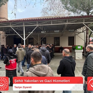 Kıbrıs Gazimiz Sezai ERGÜN’in Cenaze Törenine Katılım Sağladık - fotoğraf 1