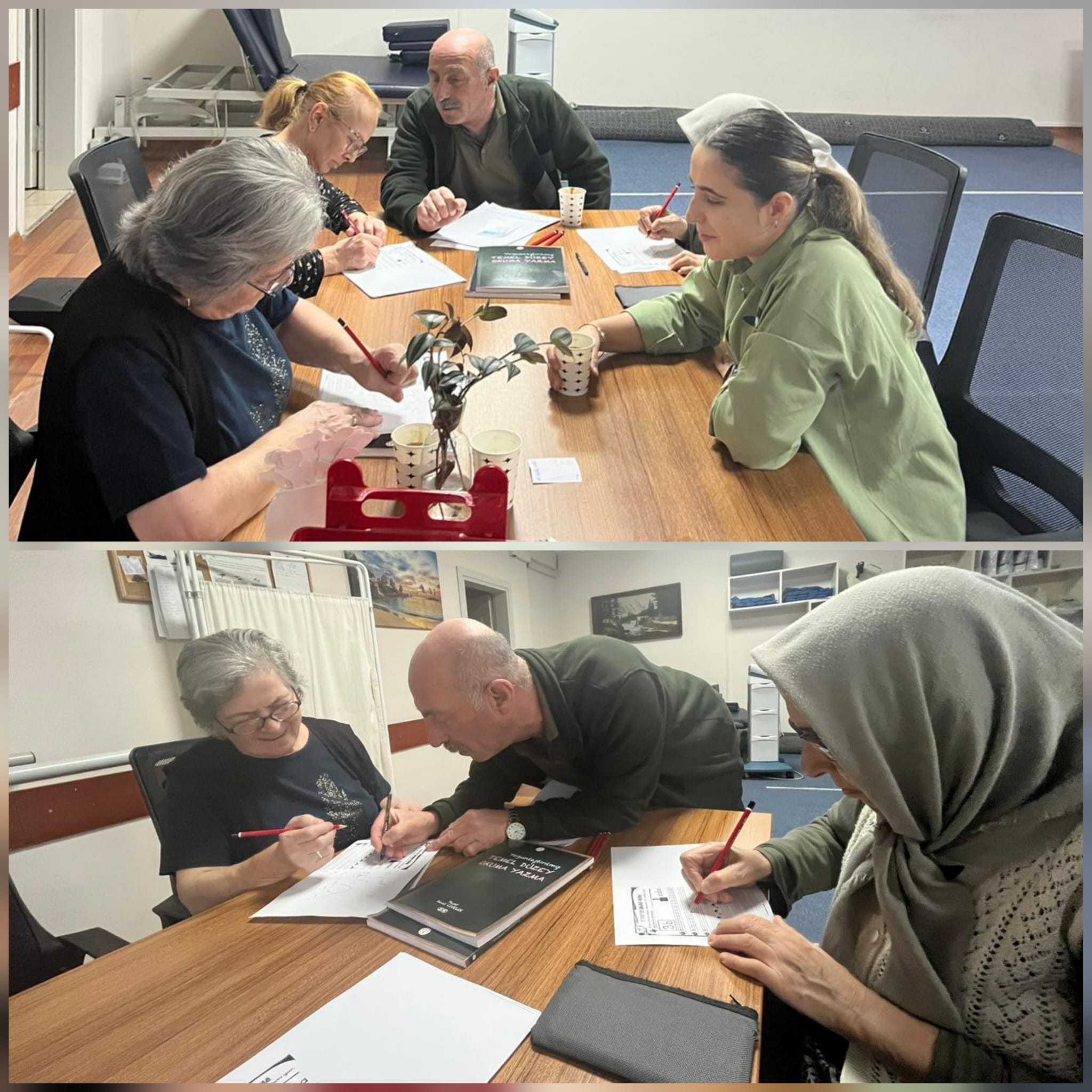 Gebze Huzurevi’nde Yaşlılarımıza Yönelik Okuma Yazma Çalışmaları