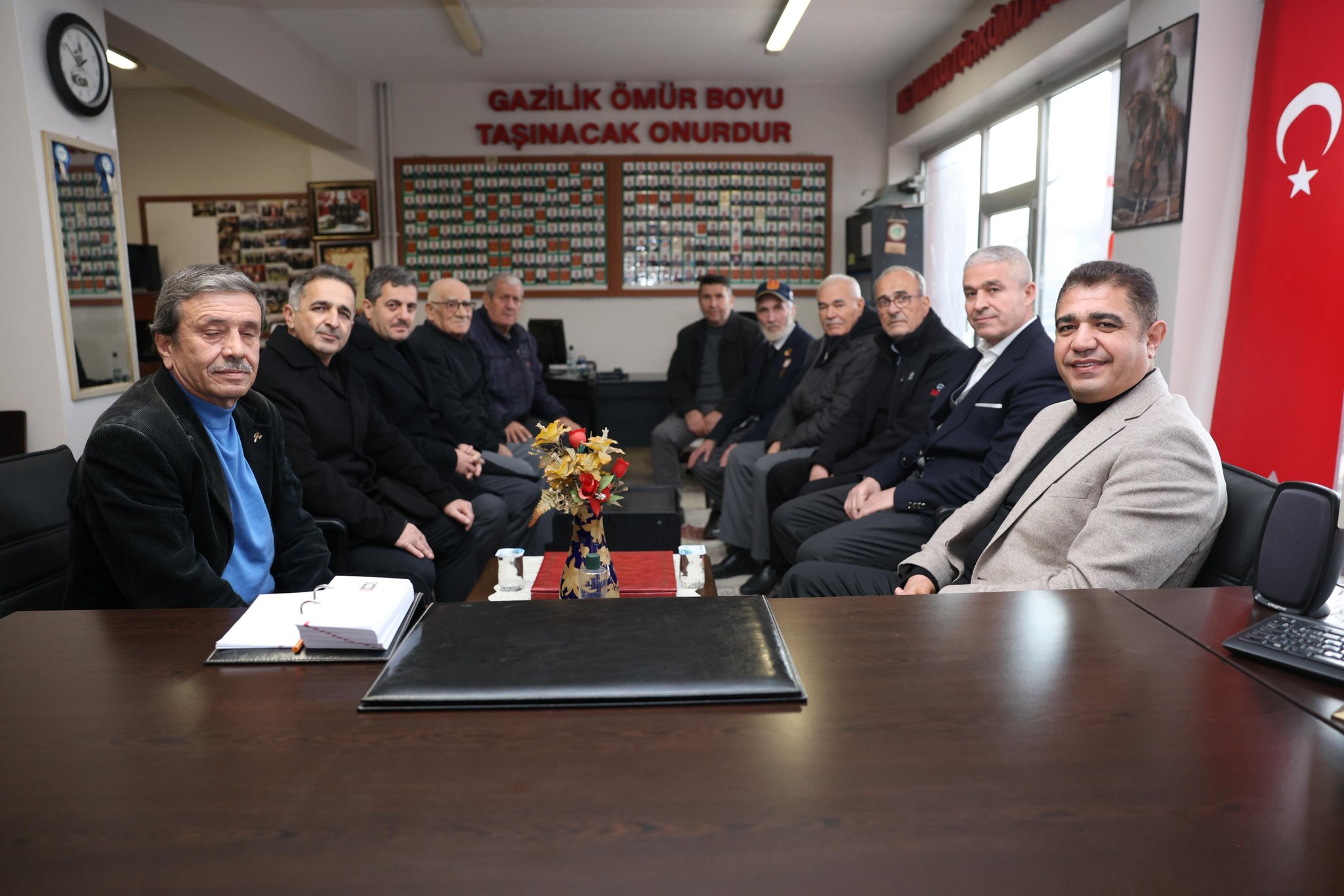 Valimiz Sayın Selçuk ASLAN’dan Gaziler ve Şehit Ailelerine Veda Ziyareti.