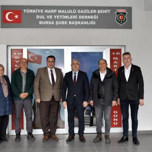 İl Müdürümüz Faruk Uysal  Türkiye Harp Malulü Gaziler, Şehit Dul ve Yetimleri Derneği Bursa Şubesini ziyaret etti - fotoğraf 2
