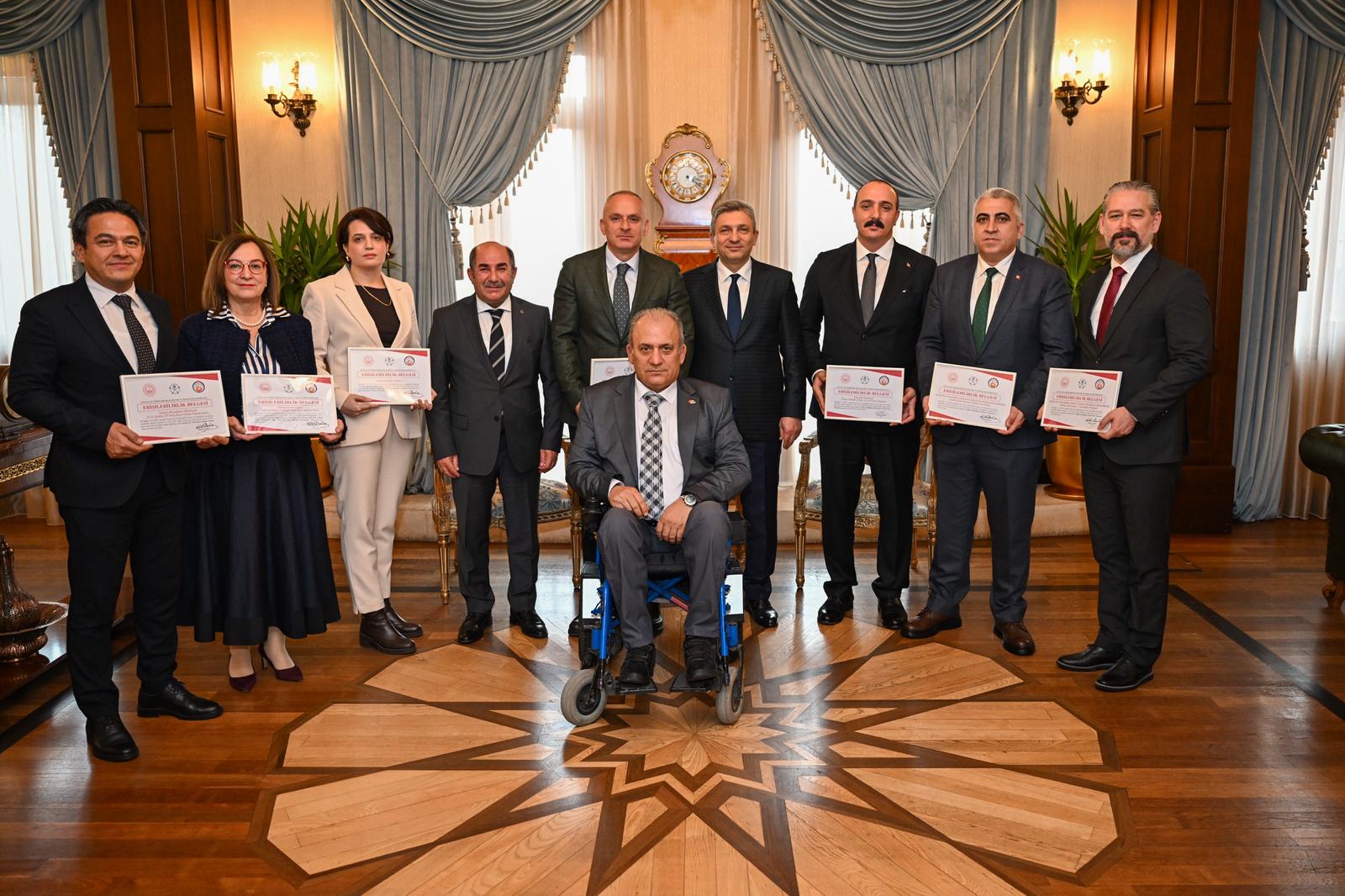 Engelli Erişilebilirlik Belgesi Takdim Törenini Gerçekleştirdik