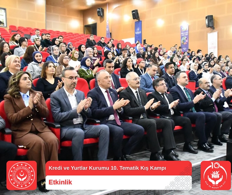 Kredi ve Yurtlar Kurumu 10. Tematik Kış Kampı Açılış Programı Gerçekleştirildi
