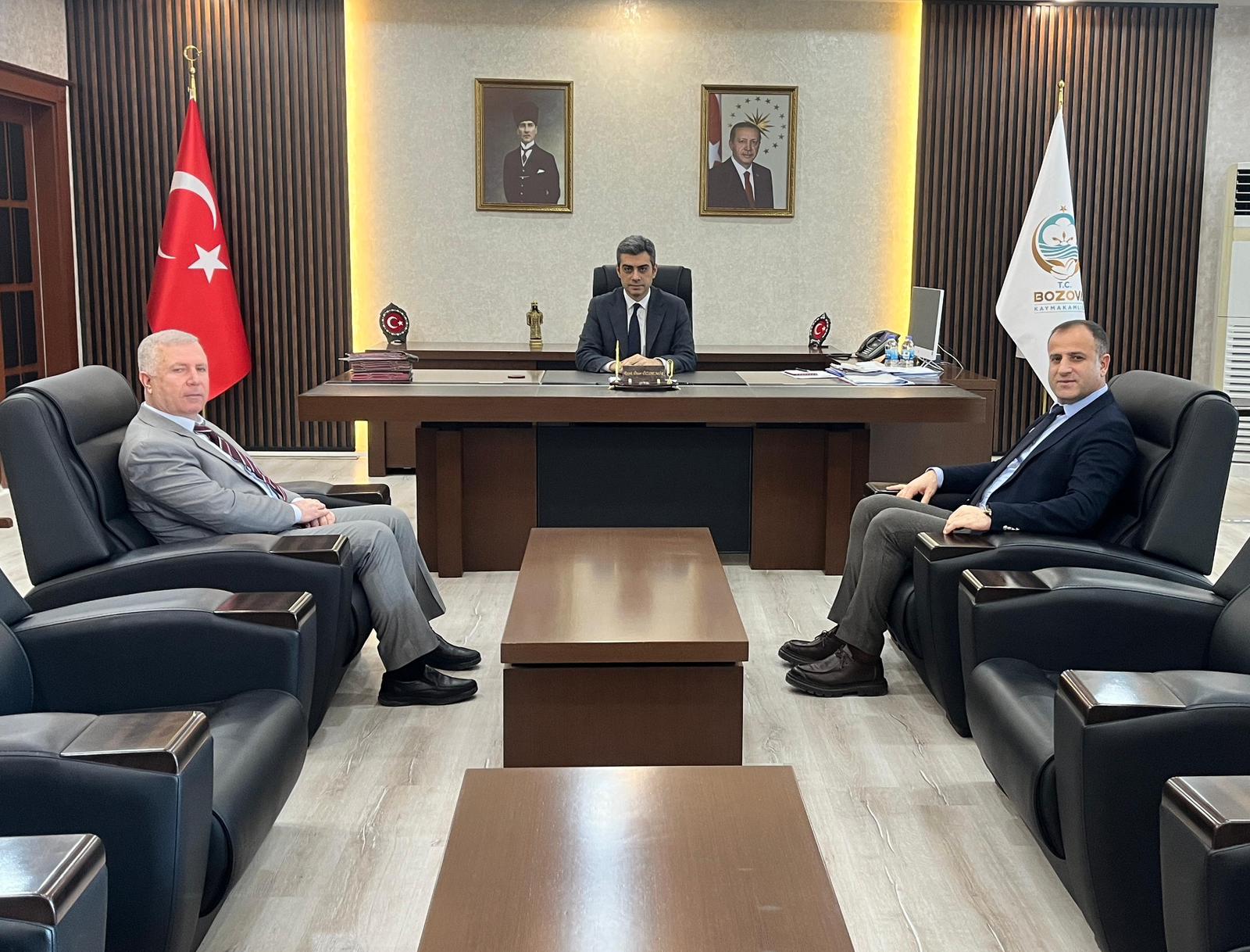 İl Müdürümüz Fatih Yılmaz’dan Bozova Kaymakamlığı’na Ziyaret