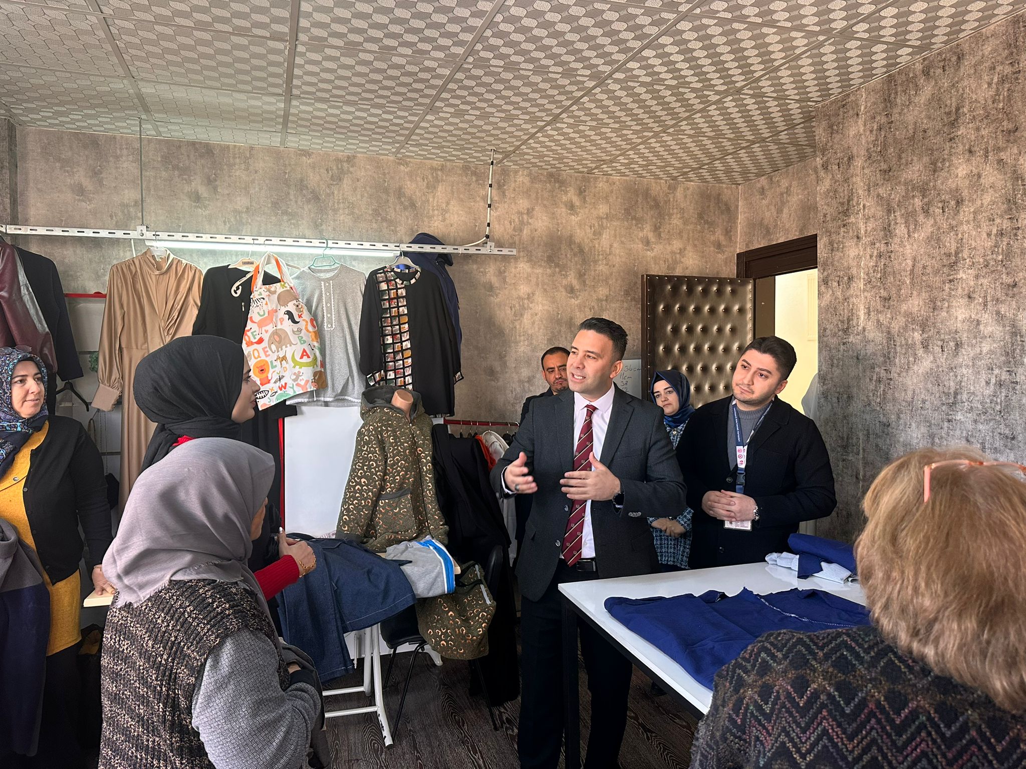 İl Müdürümüz Sayın Umut Zeybek’ten Mücahitler ADEM’e Ziyaret