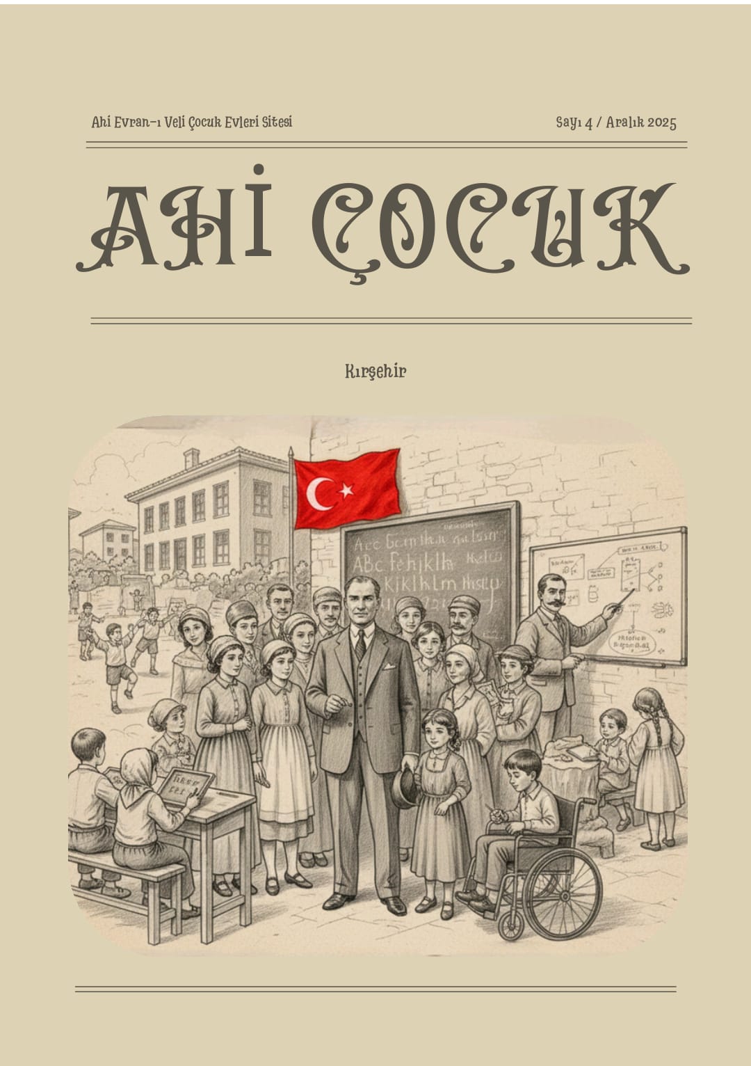 Ahi Çocuk Dergisinin 4. Sayısı yayımlandı.