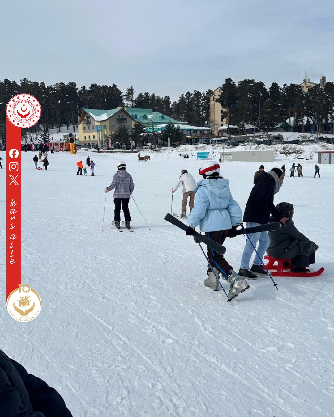 📍 Çocuklarımız Sömestr Tatilinde Kayak Yaparak Keyifli Bir Gün Geçirdi