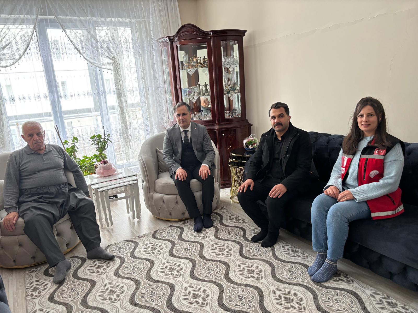 Aile ve Nüfus On Yılı Kapsamında Ebeveyn Yoksunluğu Yaşayan Aileye Ziyaret