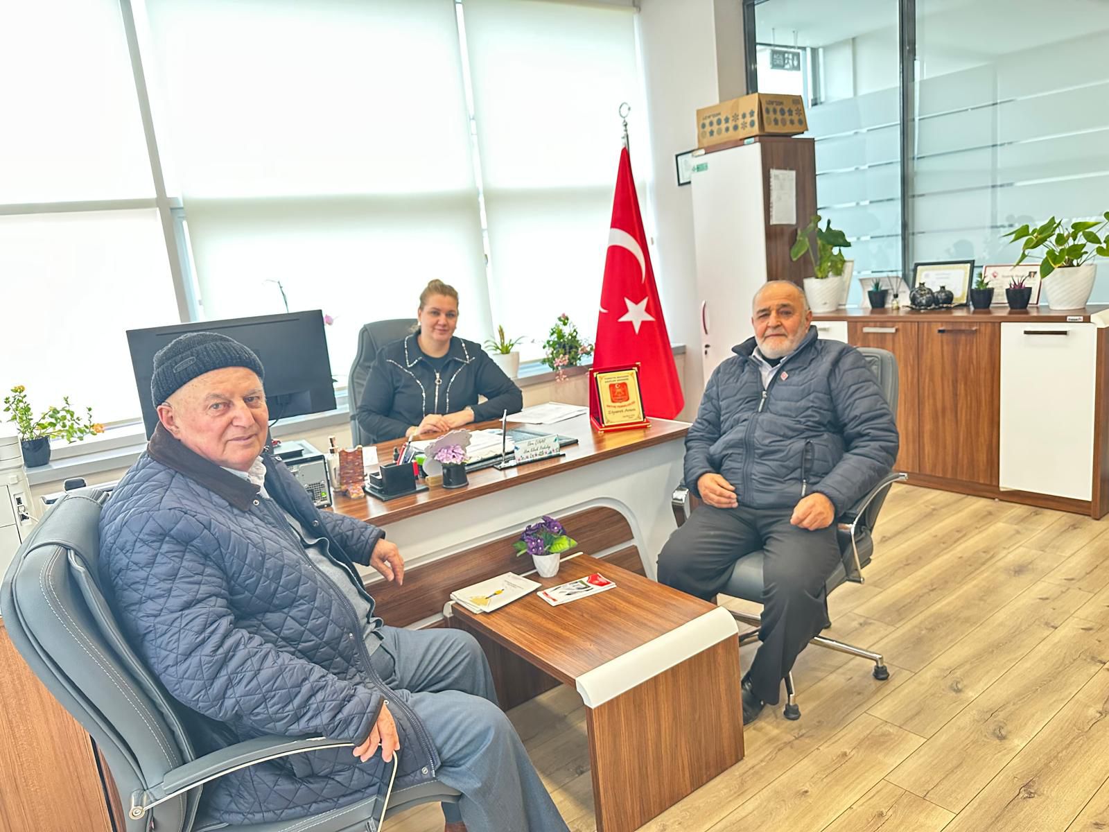 Türkiye Muharip Gaziler Derneği Geyve Şubesi Geyve Sosyal Hizmet Merkezi Müdürlüğümüzü ziyaret etmiştir. 