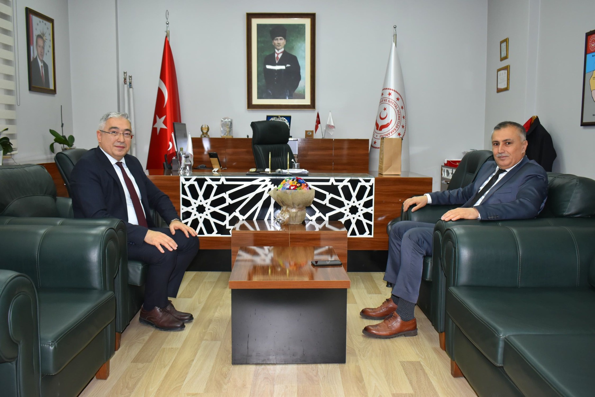 İl Millî Eğitim Müdürü Gürhan Çokgezer’den İl Müdürümüz Faruk Uysal’a İade-i Ziyaret