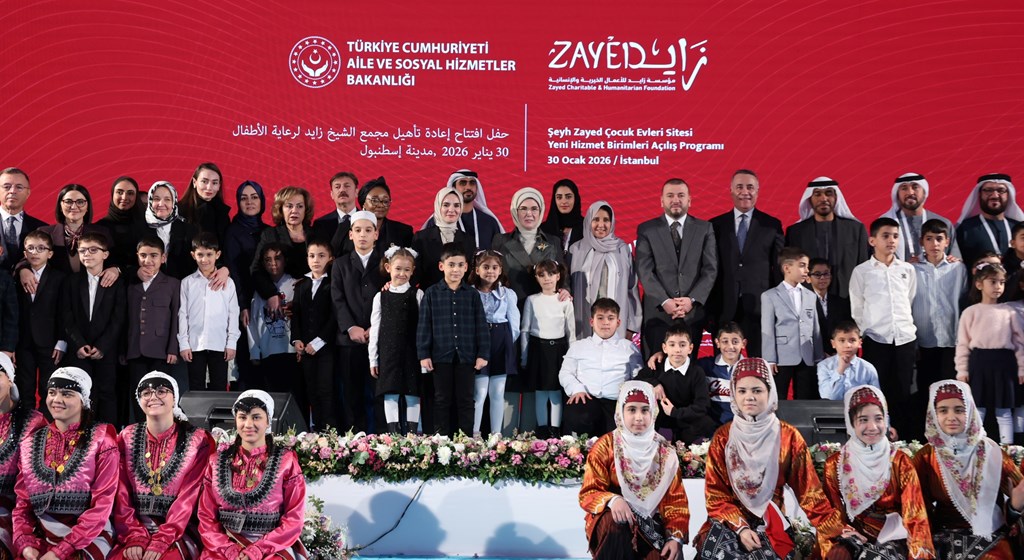 Emine Erdoğan Hanımefendi ve Bakanımız Göktaş, Şeyh Zayed Çocuk Evleri Sitesi Yeni Birimler Açılış Programı'na katıldı
