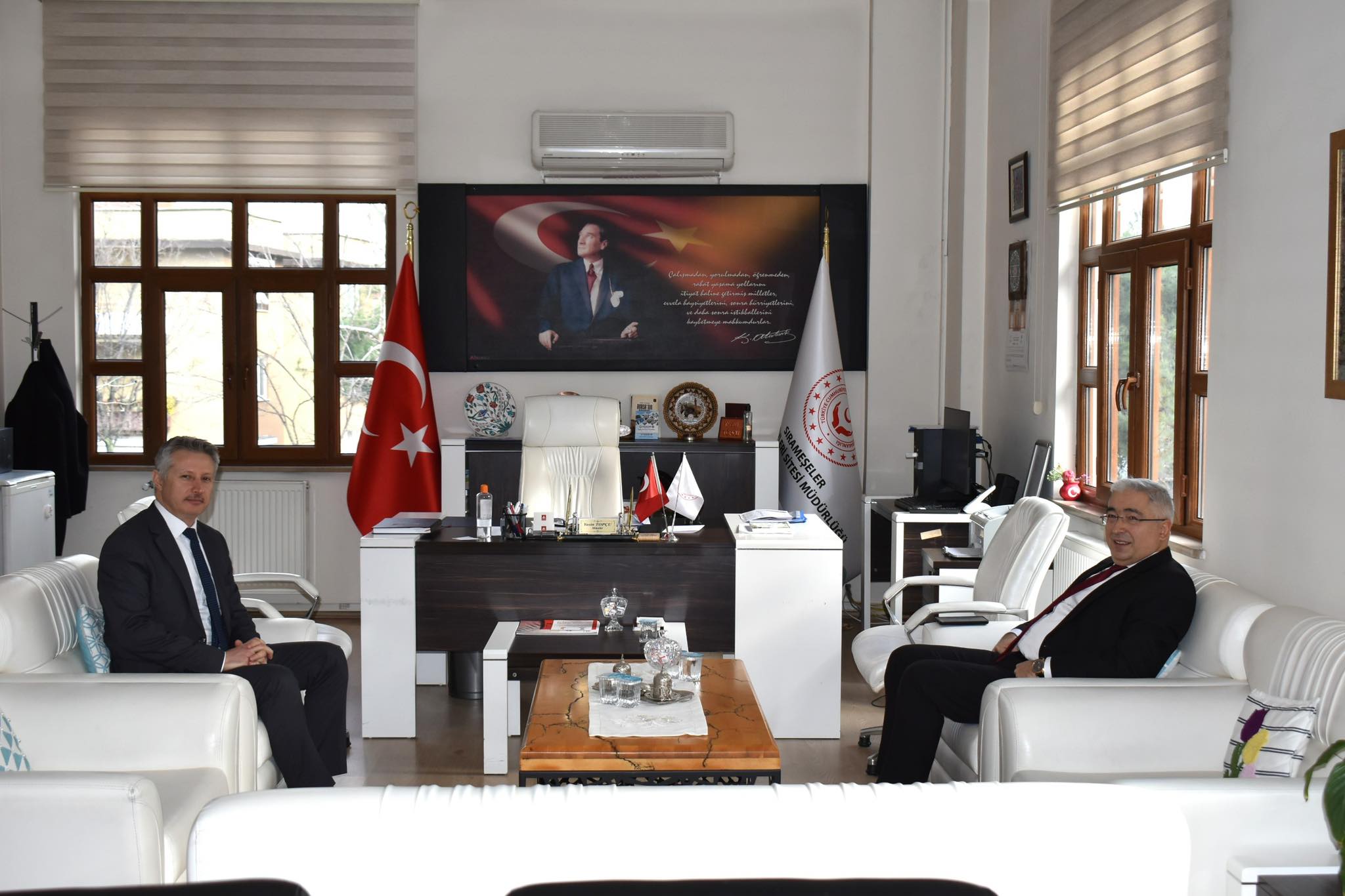 İl Müdürümüz Faruk Uysal, Sırameşeler Çocuk Evleri Sitesini ziyaret etti