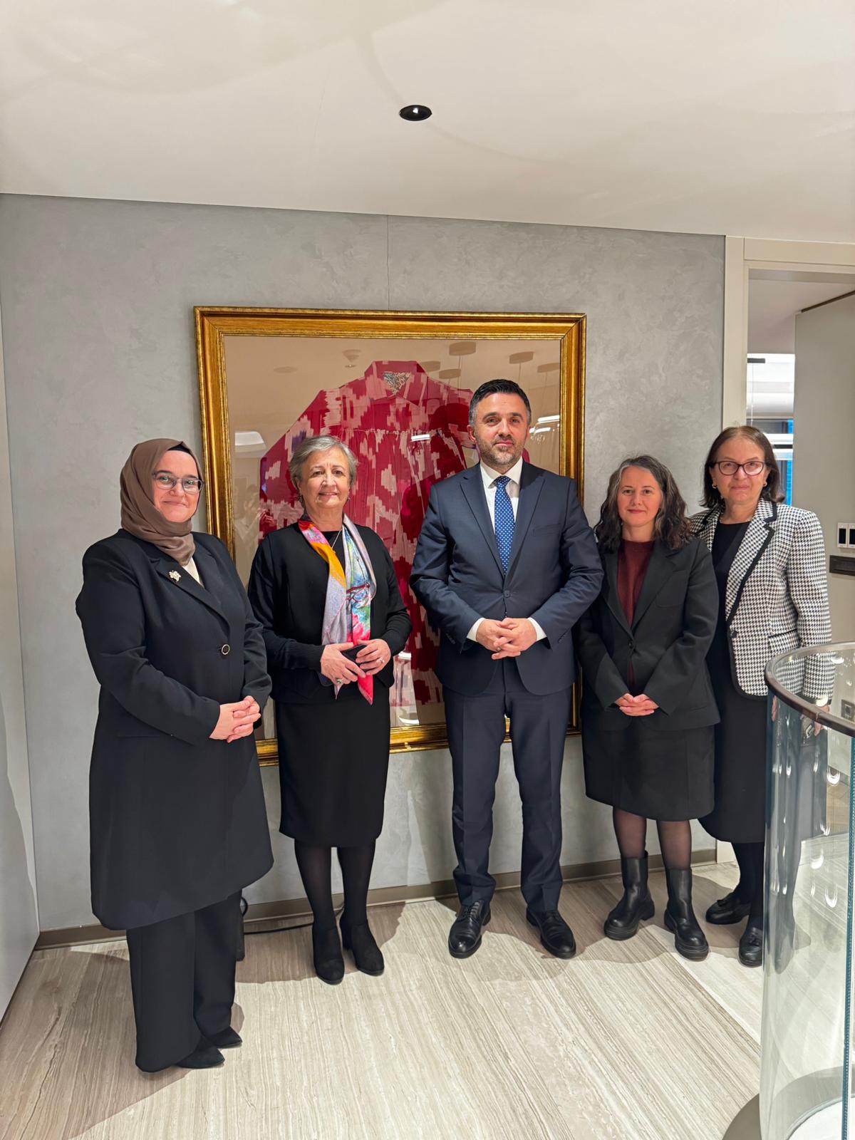 İl Müdürümüz Sn. Ömer TURAN, TOGEM-DER Yönetim Kurulu Başkanı Sn. Av. Mihrimah Belma SEKMEN’i Ziyaret Bulundu