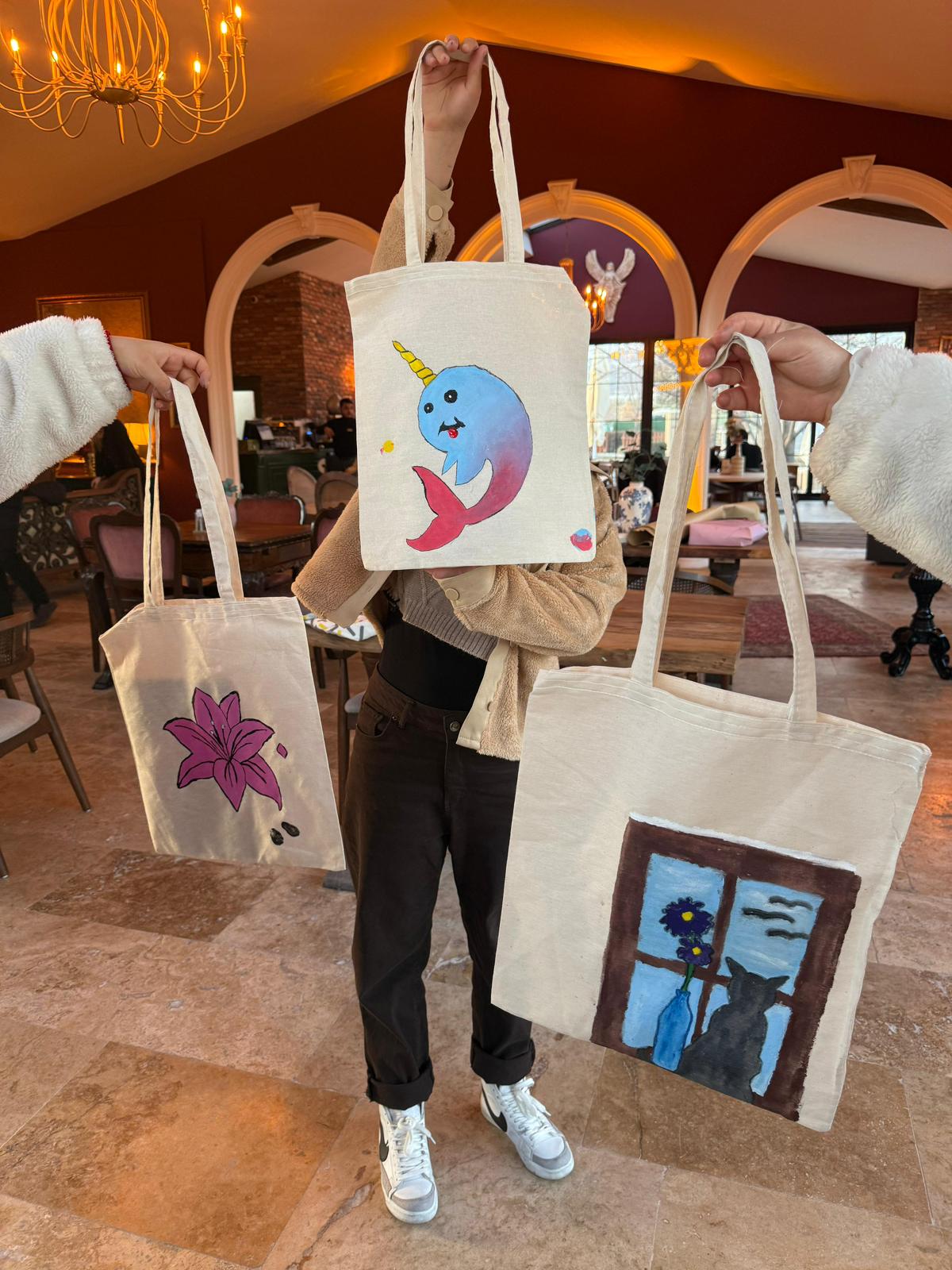 Bez Çanta Boyama Etkinliği