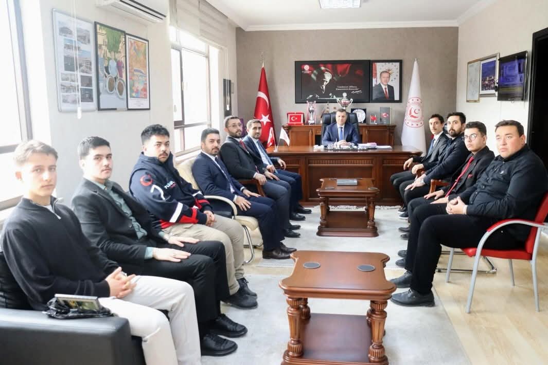 TÜGVA Karabük İl Temsilcisi Erdem Eren Ve İl Yönetimi İl Müdürümüz Abdurrahman Bilgiçi Ziyaret Etti