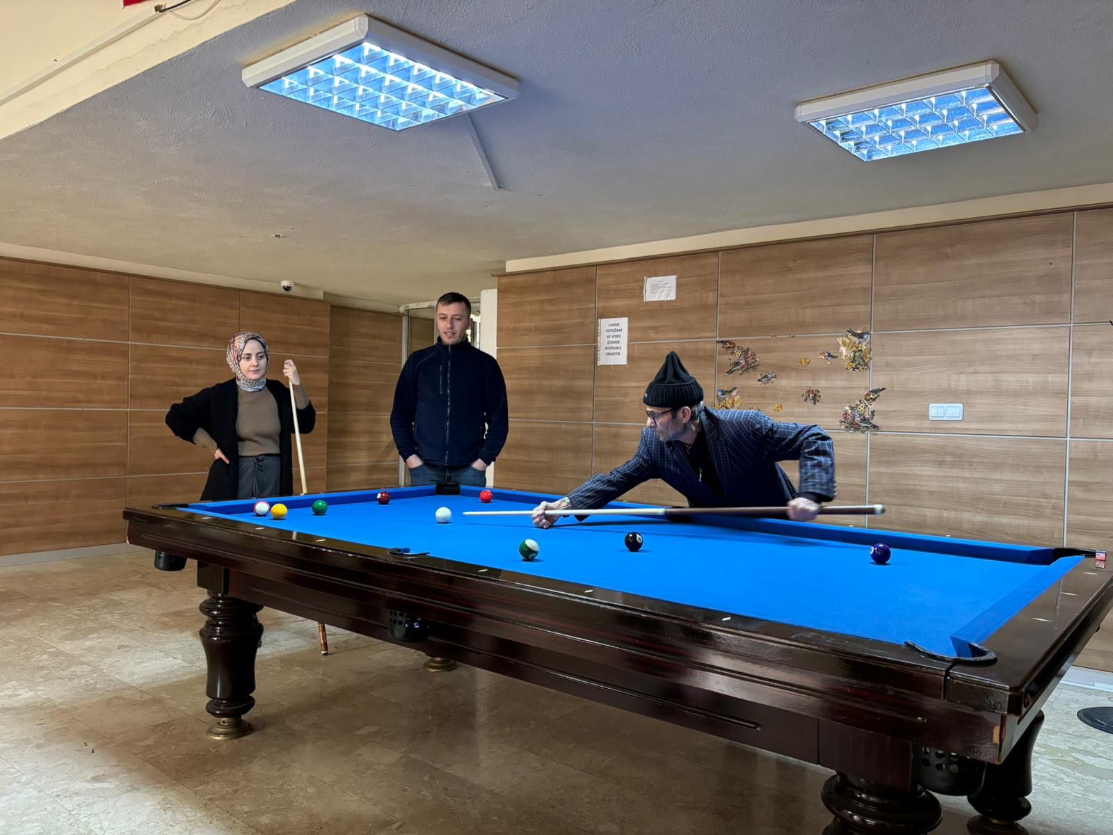Sandıklı Hüseyin Develi Huzurevi’nde Bilardo Turnuvası