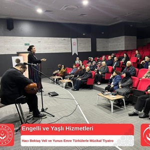 “Hacı Bektaş Veli ve Yunus Emre Türkülerle Müzikal Tiyatro” etkinliği gerçekleştirildi. - fotoğraf 1