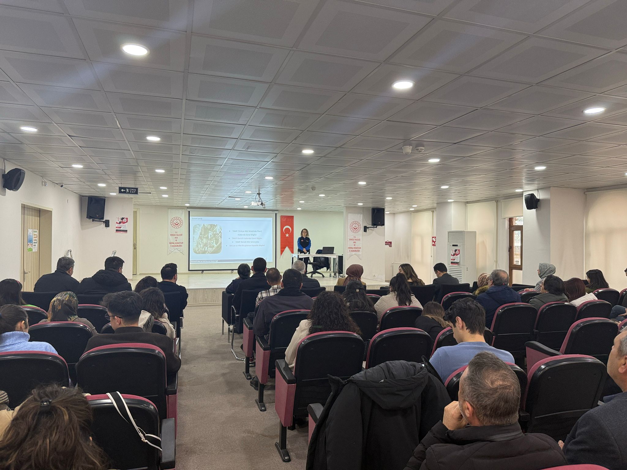 Afet ve Acil Durumlara Yönelik Kurum Personeline Eğitim Verildi