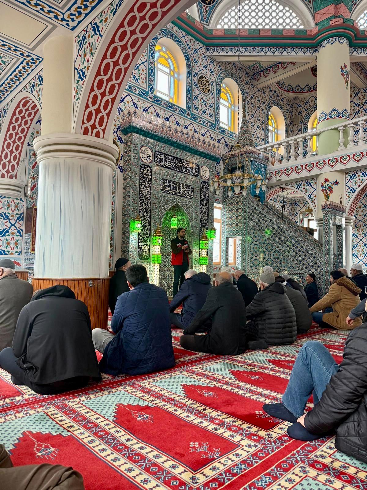 Cuma Namazı Öncesi Koruyucu ve Önleyici Hizmetlerimiz Kapsamında Farkındalık Eğitimlerimiz Devam Ediyor