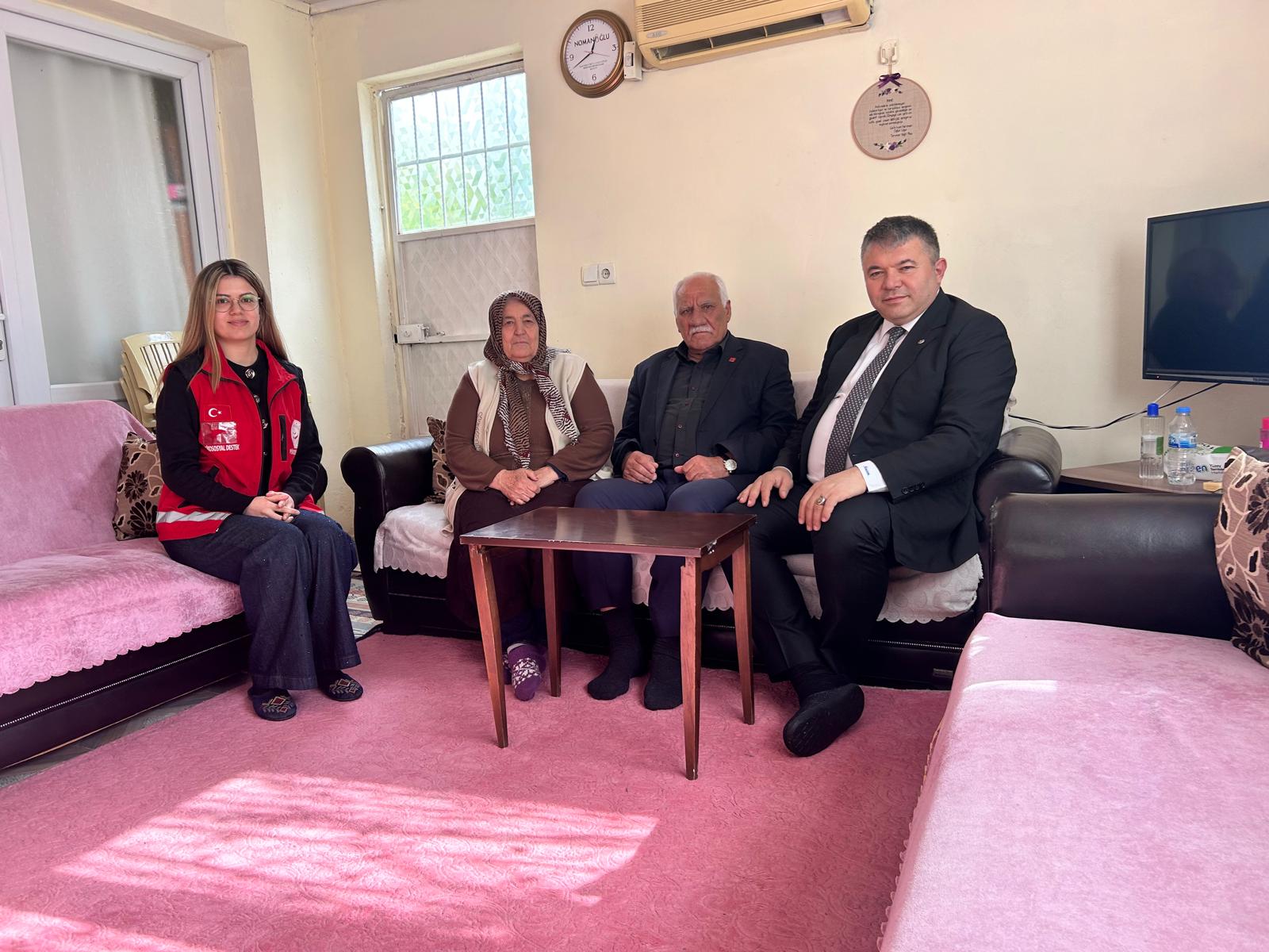 Gazimiz Musa Akçalı’ya Ziyaret