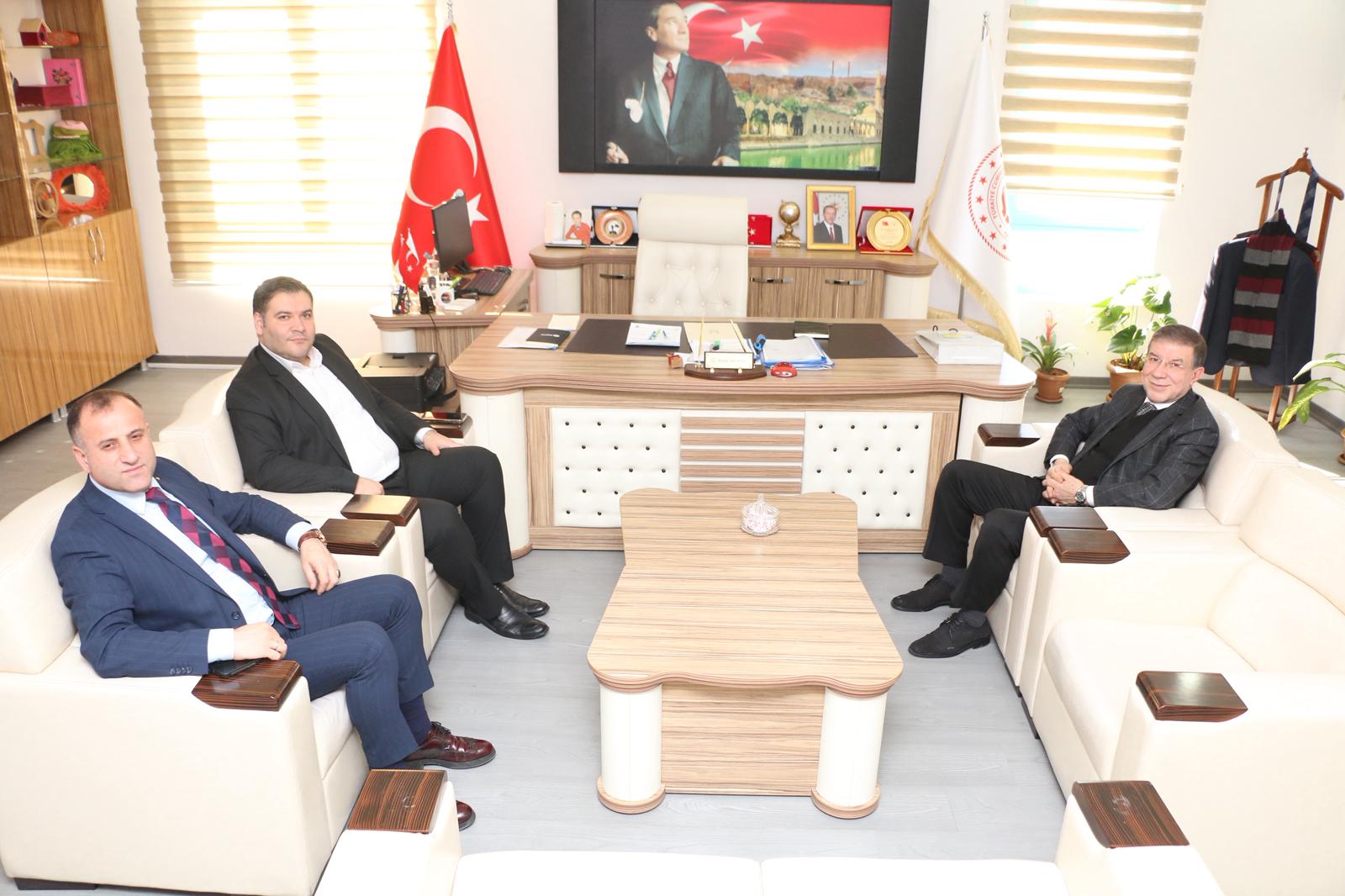 Harran Üniversitesi Yönetiminden İl Müdürümüze Ziyaret