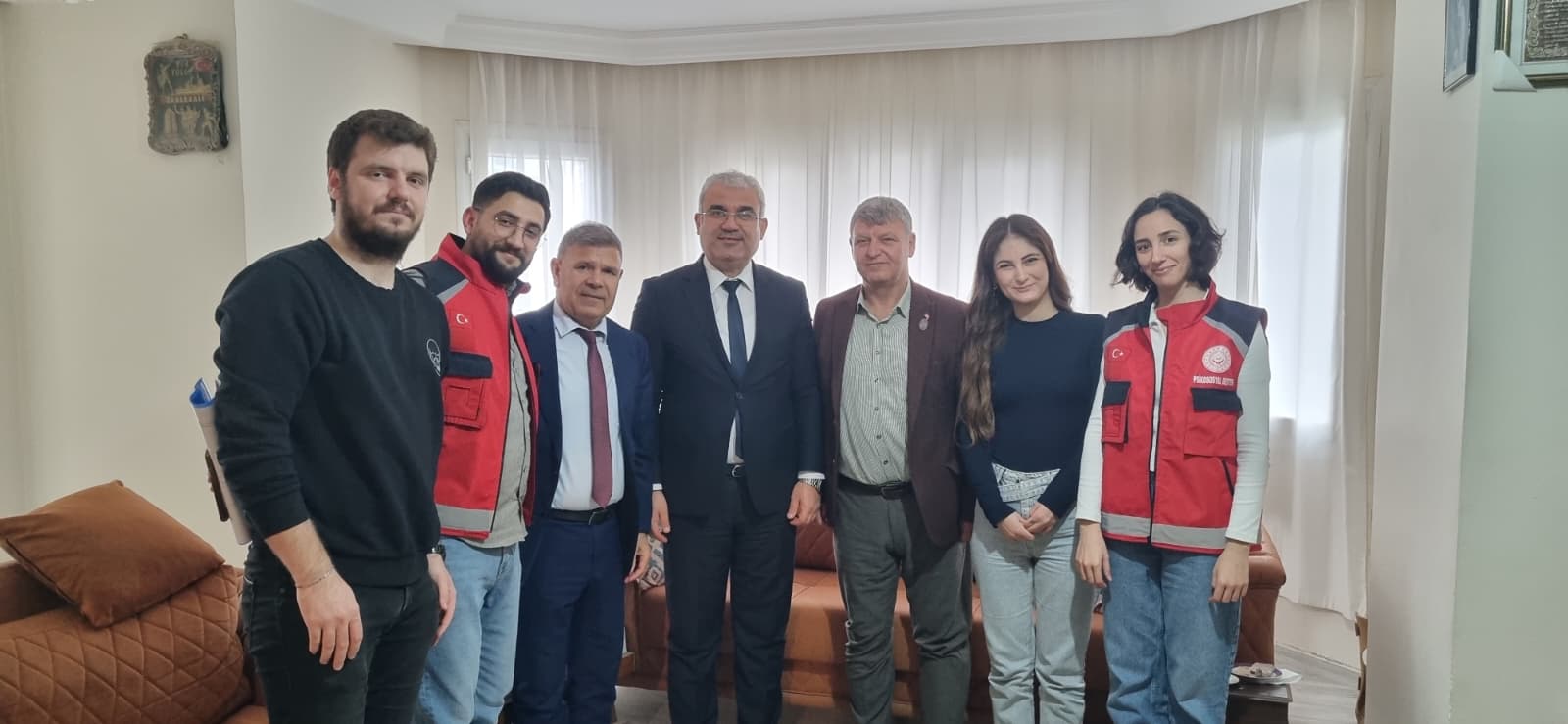 GAZİMİZ MURAT BOY’U EVİNDE ZİYARET ETTİK