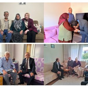 Valimiz Sayın Hamza Aydoğdu ve Birim Amirlerimiz, 1 Ekim Dünya Yaşlılar Günü Münasebetiyle İlimizin Çeşitli Mahallelerinde İkamet Eden Ulu Çınarlarımızı Ziyaret Ettiler. - fotoğraf 4