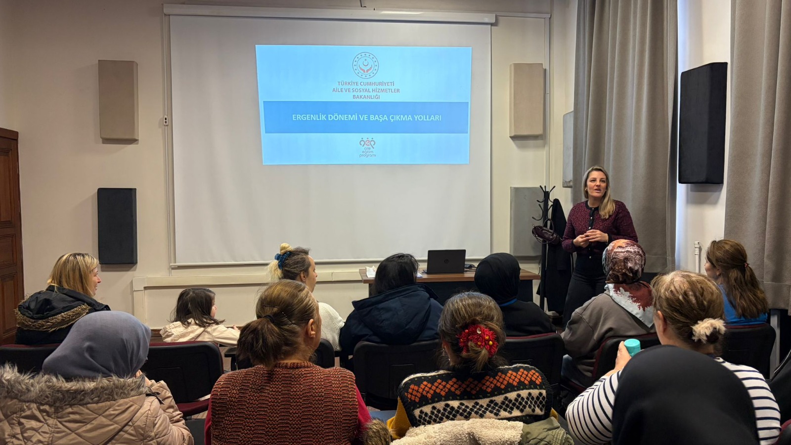 Aile Eğitim Programı Kapsamında Eğitimler Verildi.