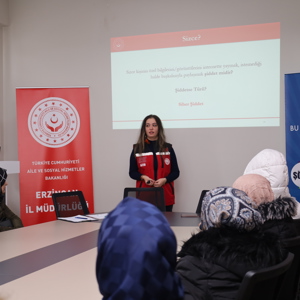 Kadına Yönelik Şiddetle Mücadele Kapsamında İl Göç İdaresinde Yabancı Uyruklu Vatandaşlara Yönelik Olarak İl Müdürlüğümüzce, Farkındalık Oluşturmak Amacıyla Eğitim Verildi. - fotoğraf 1