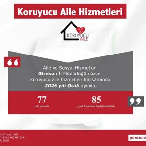 Giresun Aile ve Sosyal hizmetler İl Müdürlüğü olarak Bakanlığımız hizmetleri ilimizdeki Ocak Ayı verileri; - fotoğraf 11