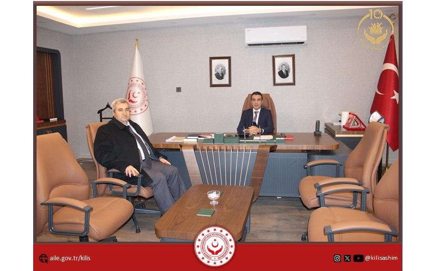 İŞKUR Müdürü Sayın Erdinç ÇAMLI İl Müdürümüz M. Ferdi BOZKURT'u ziyaret etmiştir. Nazik ziyaretlerinden dolayı teşekkür ederiz.