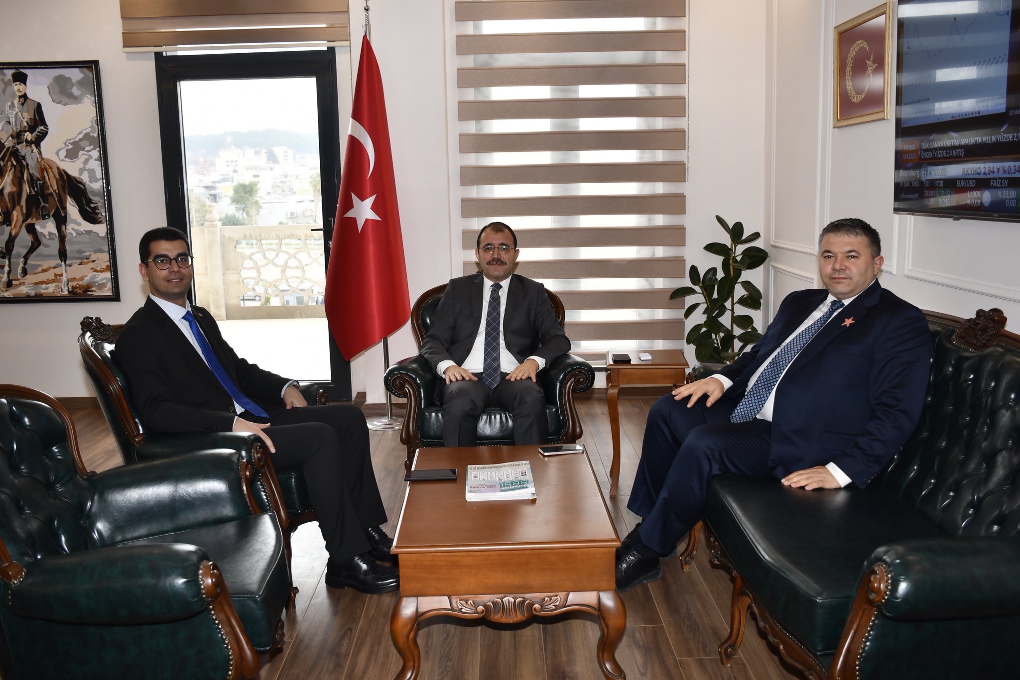 İl Müdürümüzden Kadirli Kaymakamına Ziyaret