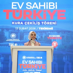Aile ve Sosyal Hizmetler Bakanımız Göktaş, Tekirdağ'da sosyal konutların kura çekilişinde konuştu - fotoğraf 1