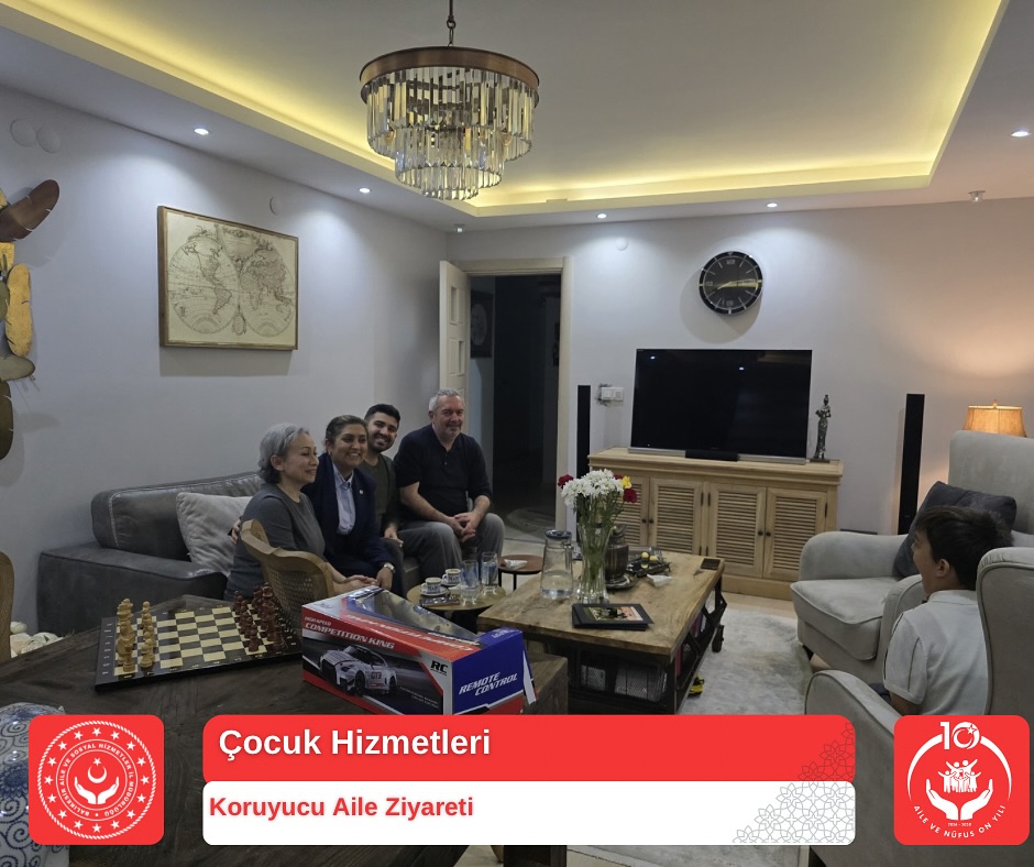 İl Müdürümüz Sayın Emine BÖÇKÜN, Koruyucu Aile “Sayın” Ailesini Ziyaret Etti