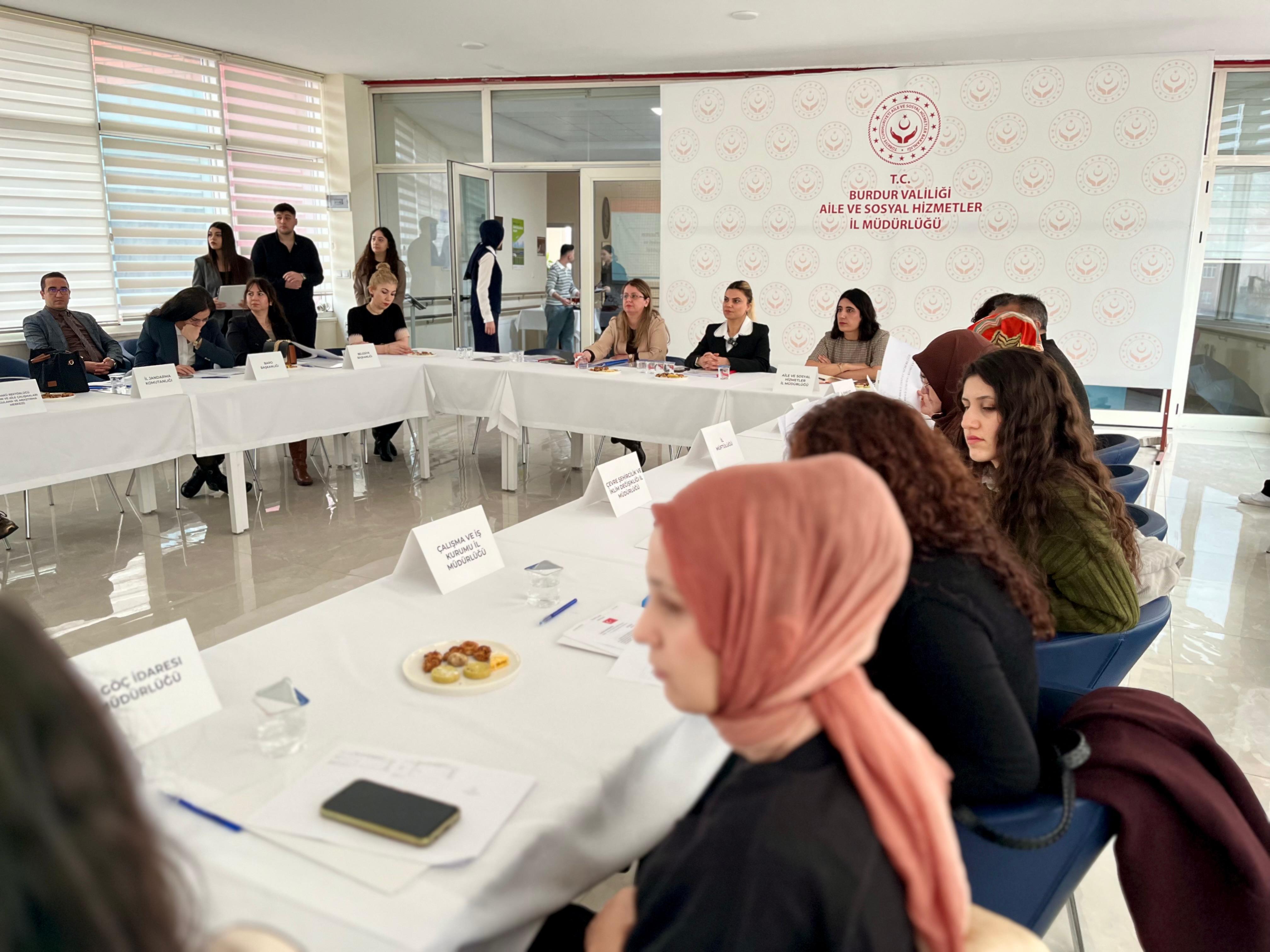 Kadına Yönelik Şiddetle Mücadele – Burdur İl Eylem Planı (2026–2030) Çalıştayı