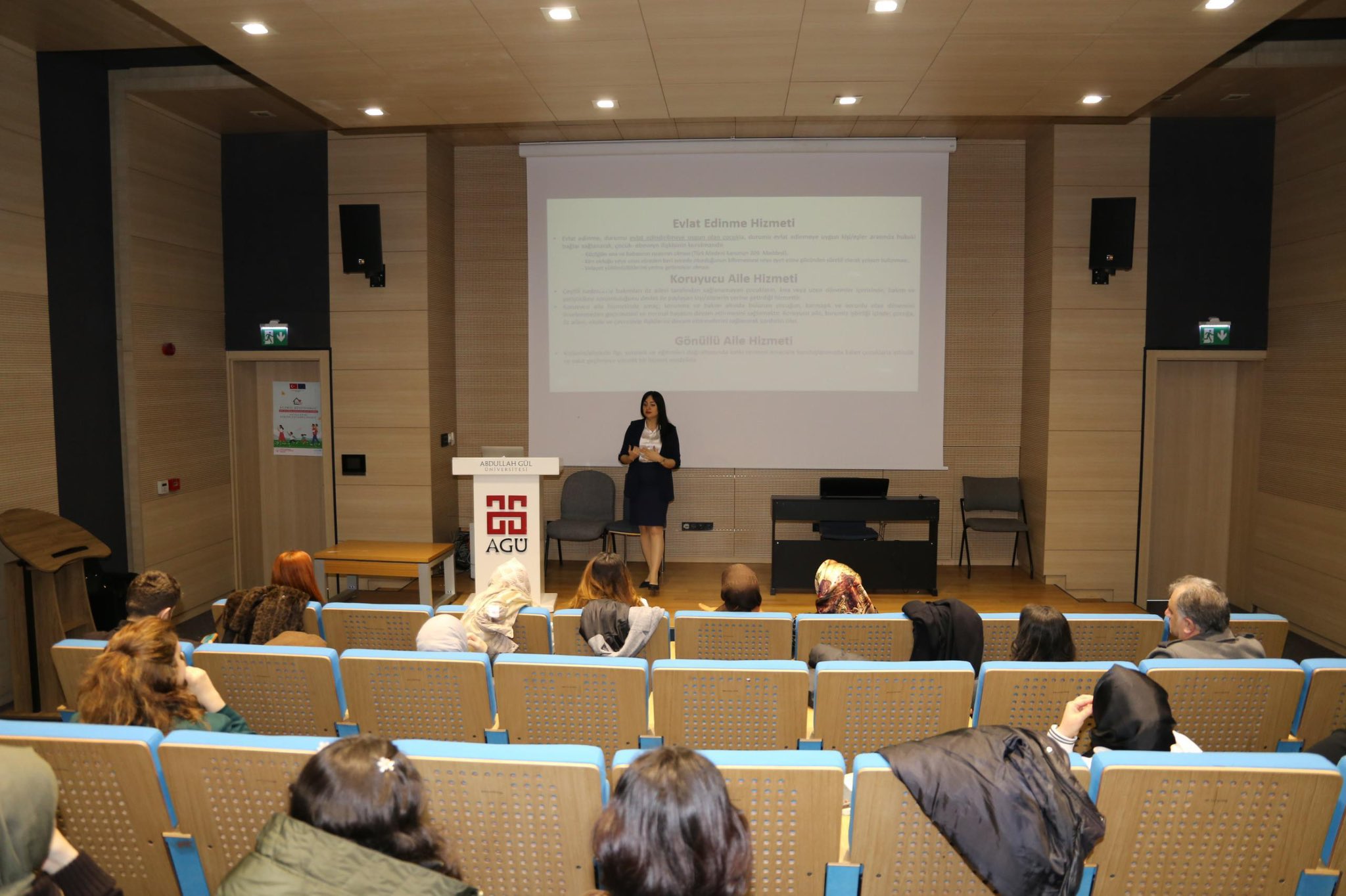 Abdullah Gül Üniversitesi’nde “Bir Çocuğa Koruyucu Aile Olmak” Konulu Bilgilendirme Konferansı Düzenlendi