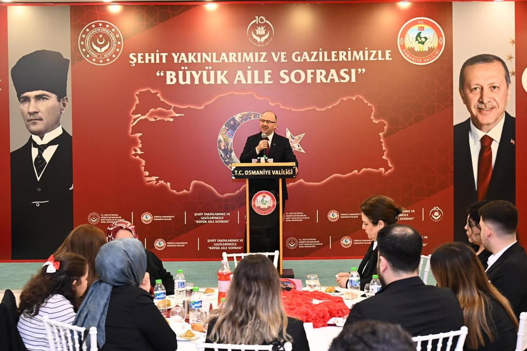 Osmaniye’de İlk İftar Şehit Ailelerimizle Paylaşıldı