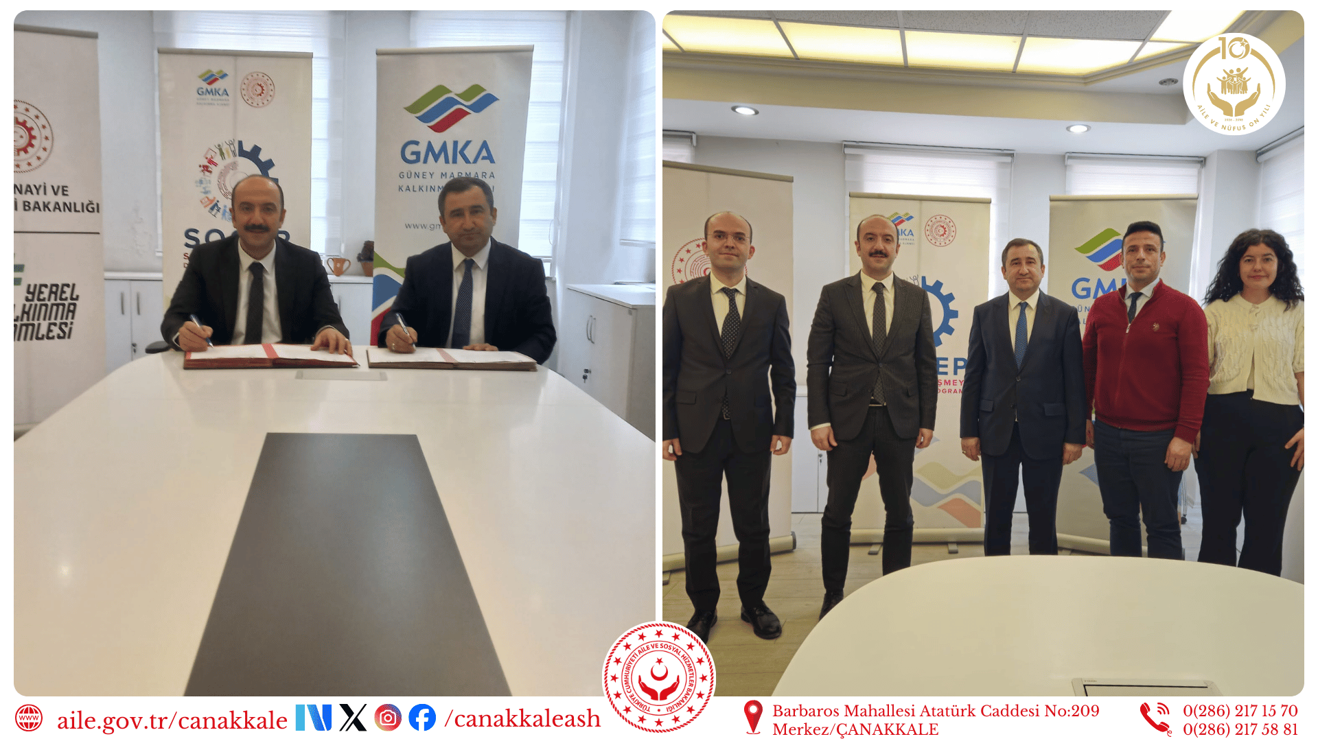 📌 2025 Sosyal Gelişmeyi Destekleme Programı Kapsamında “Usta Ellerde Yaşayan Miras” Projesi İmzalandı