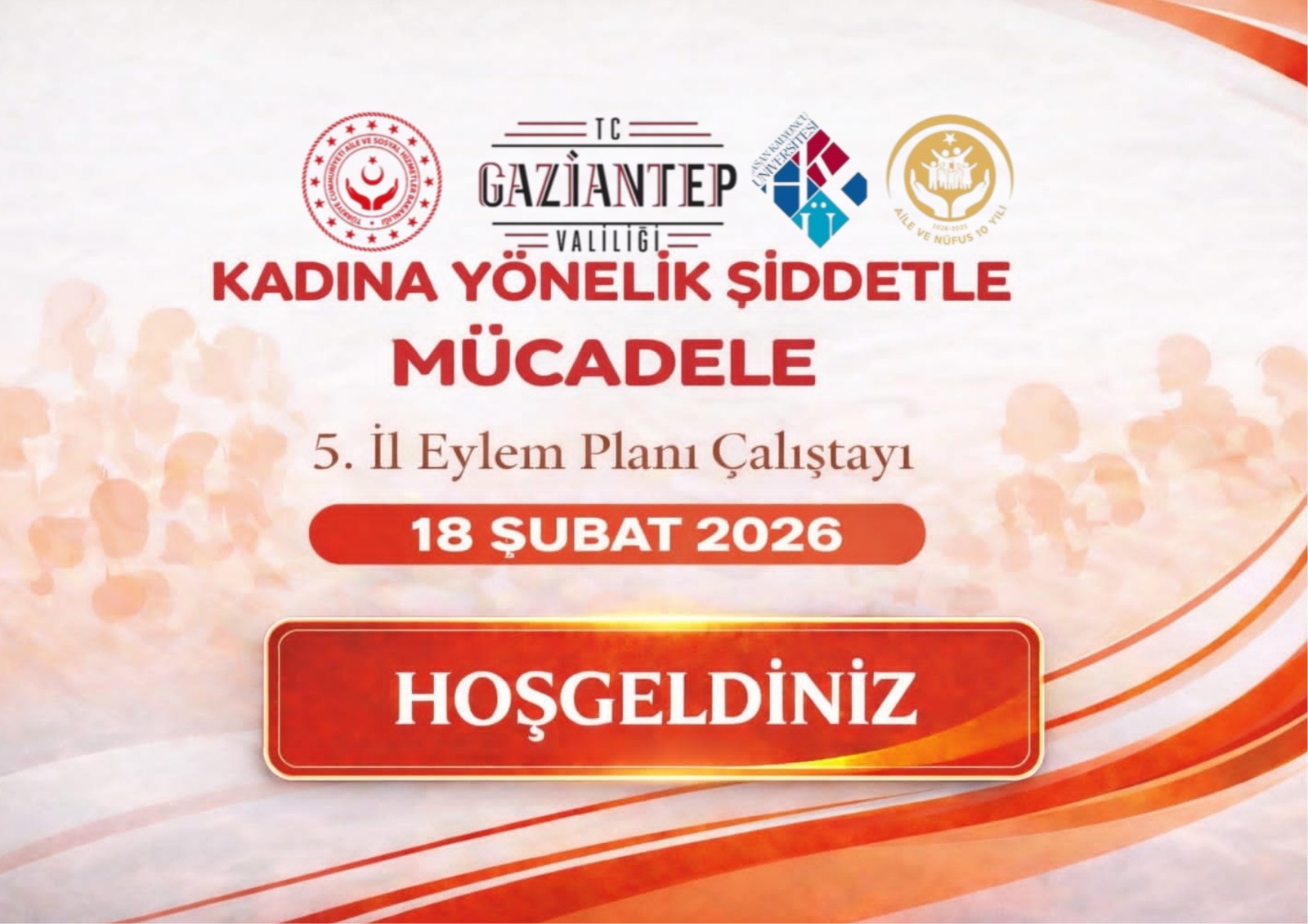Kadına Yönelik Şiddetle Mücadelede Güçlü Koordinasyon: Gaziantep V. İl Eylem Planı Hazırlık Çalıştayı Düzenleniyor