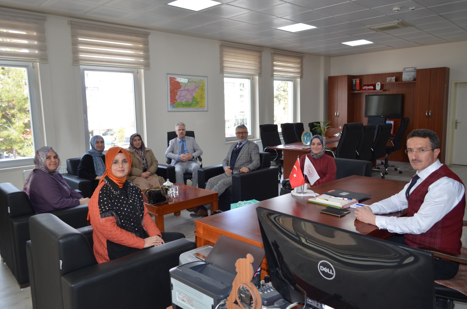 Mehir Vakfı Uşak temsilcileri ile İl Müdürlüğümüzü ziyarette bulundu