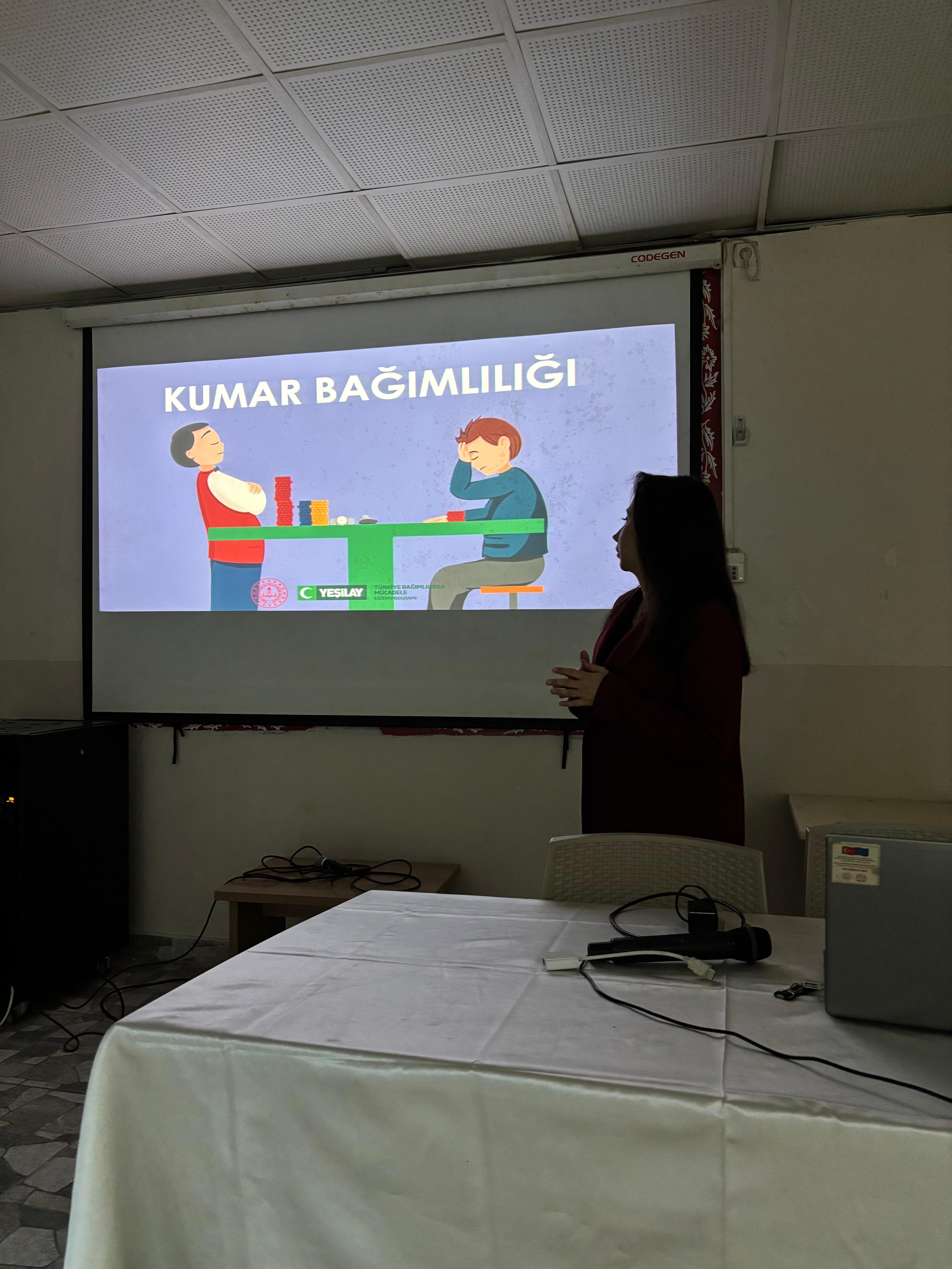 Kumar Bağımlılığına Yönelik Eğitim Gerçekleştirildi