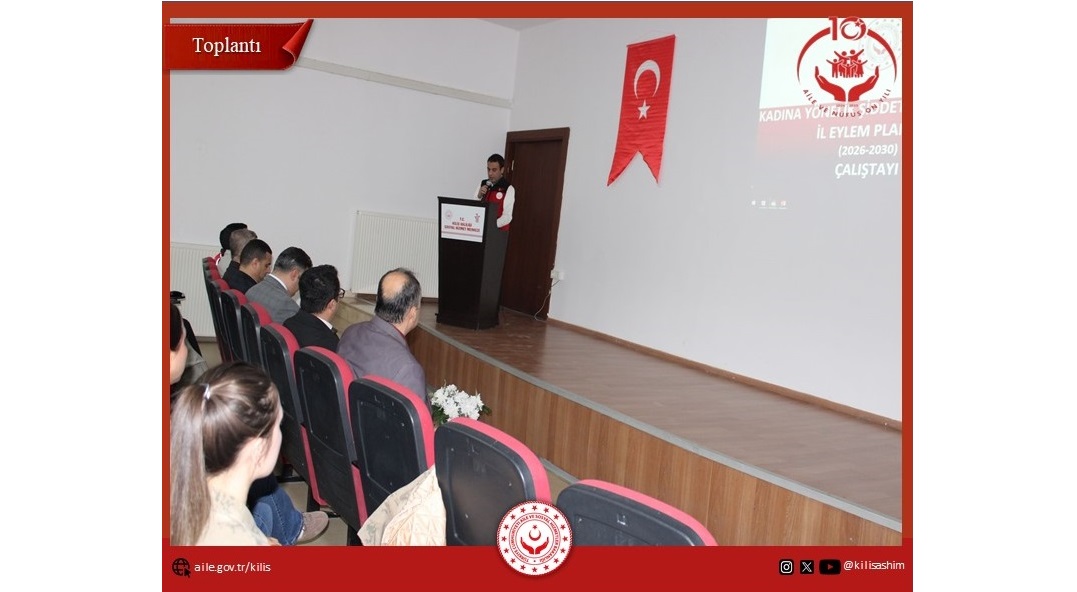 Müdürlüğümüze bağlı hizmet vermekte olan Sosyal Hizmet Merkezi Müdürlüğü Konferans Salonunda İl Müdürümüz M. Ferdi BOZKURT'un Başkanlığında Kadına Yönelik Şiddetle Mücadele İl Eylem Planı (2026/2030) Çalıştayı yapılmıştır.